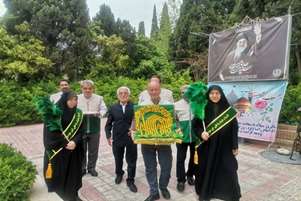 حضور خادمان حرم امام رضا (ع) در دانشکده پزشکی