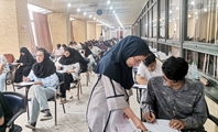 به همت معاونت آموزشی دانشکده پزشکی در حال برگزاریست/ حضور بیش از ١٢٠٠ نفر دانشجوی پزشکی به صورت روزانه در امتحانات