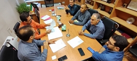 نشست اعضای هئیت مدیره صندوق قرض الحسنه کارکنان دانشکده پزشکی