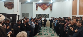 برگزاری مراسم زیارت عاشورا در مسجد امام محمد باقر (ع) دانشکده پزشکی به مناسبت روز هشتم محرم