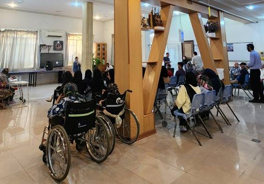 بازدید از سرای سالمندان